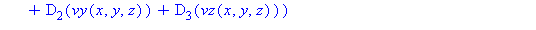 (Typesetting:-mprintslash)([`τzz` := proc (x, y, z) options operator, arrow; -2*mu*(D[3](vz))(x, y, z)+(2/3*mu-kappa)*(D[1](vx(x, y, z))+D[2](vy(x, y, z))+D[3](vz(x, y, z))) end proc], [proc (x, y...